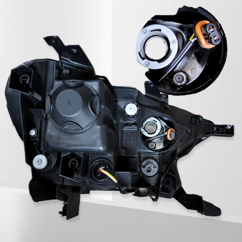 Imagen 2 de 6 de Optica Fondo Negro Izquierdo Ford Ranger 2016-2019