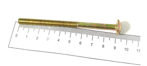 Parafuso Com Porcas 1/4'' X 90mm Para Cama - 10