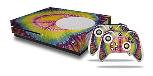Tie Dye Peace Sign 109 Decal Style Skin Set Se Adapta A Xbox