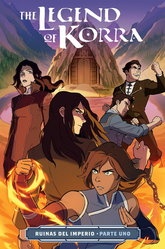 The Legend Of Korra Ruinas Del Imperio 1, De Michael Dante Dimartino., Vol. 1. Editorial Kamite, Tapa Blanda, Edición 1 En Español, 4575