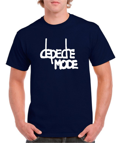 Polera Hombre Estampada Depeche Mode M4