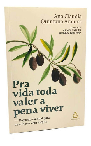 Livro Pra Vida Toda Valer A Pena Viver - Ana Claudia Quintana Arantes, De Católico. Editorial Sextante Em Português