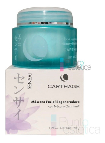 Carthage Mascara De Nacar Facial Regeneradora Anti Age Tipo de piel X50 - Pieles Maduras