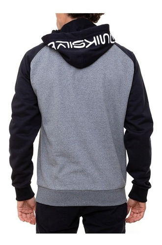 Imagem 2 de 4 de Moletom Quiksilver Canguru Fechado Lettering Original