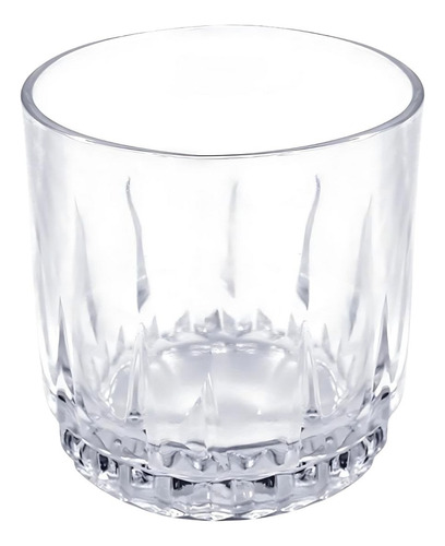 Set 6 Vasos Bajos Whisky Cristar Prisma Rocks 306ml