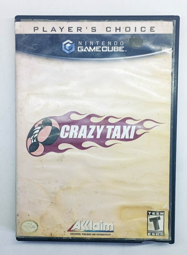  Crazy Taxi (2001) Nintendo Gamecube Rtrmx Vj