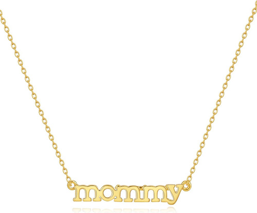 Collar De Mamá Mrsxia Para Mujer, Colgante De Palabra De De