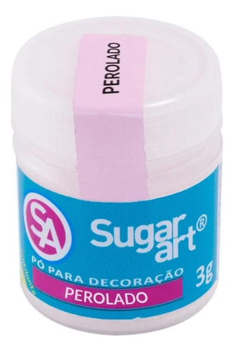 Pó Para Decoração 3g - Perolado Sugar Art