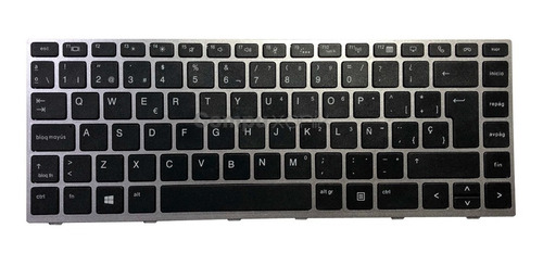 Teclado Hp 840 G5 840 G6 745 G5 745 G6 Marco Plata Español