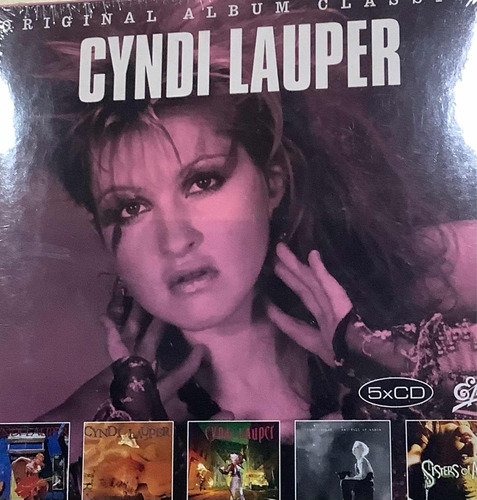 Cyndi Lauper Original Album Classics 5 Cd Importado