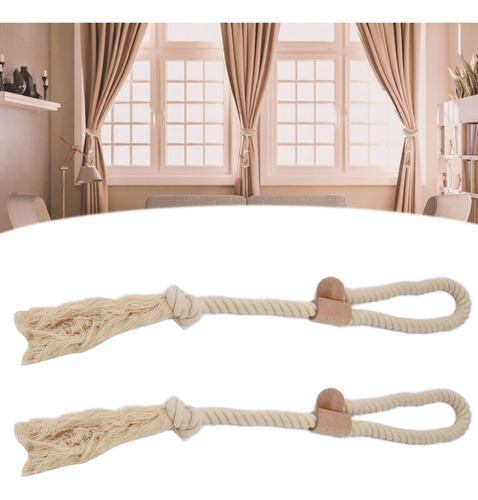 Cordón Magnético Para Cortina, 2 Piezas, Cuerda De Sujeción