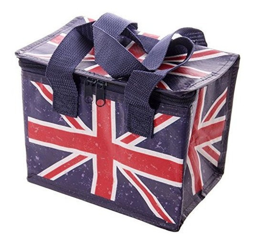 Divertido Union Flag Design Lunch Box Cool Bag. 