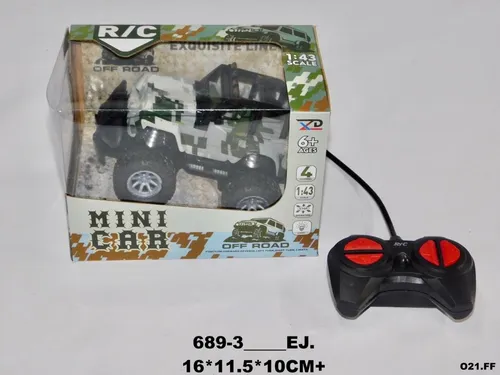 Carro Jeep Off Road Camioneta 4x4 Control Remoto