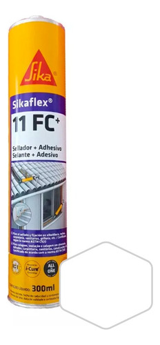 Sellador Y Adhesivo Poliuretano Sikaflex 11 Fc 300ml