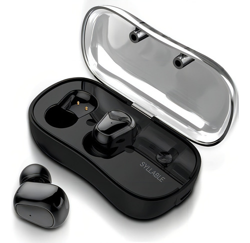 Audífonos Syllable D900p Tws Bluetooth Color Negro