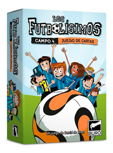 Los Futbolísimos Campo 4 Juego De Cartas Infantil Buró