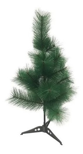 Mini Árvore Natalina Para Decoração Árvore Cacto 60cm Cor Verde