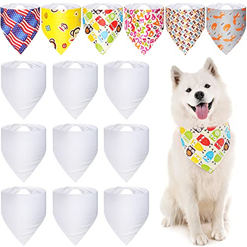 Bandana Para Mascotas De Sublimación, Transferencia De Calo