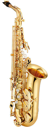 Saxofon Alto Jupiter Jas700q Con Llave De Fa# Con Estuche Ms
