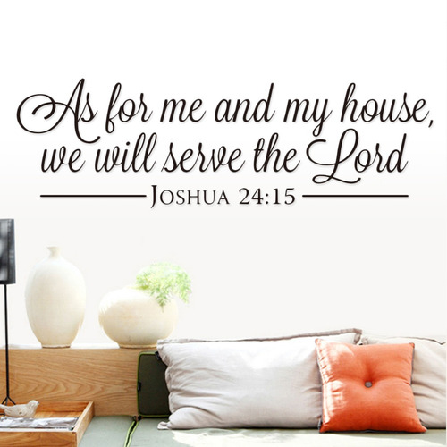 En cuanto a mí y a mi casa vamos a servir al Señor