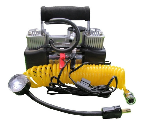 Compresor 12v Aire 2 Piston Metal Servicio Pesado Auto 4x4