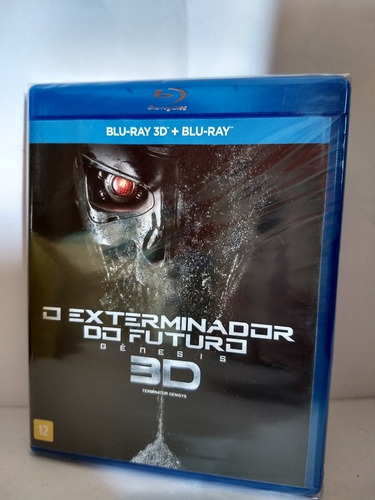 Blu-ray O Exterminador Do Futuro Gênesis 3d+blu-ray
