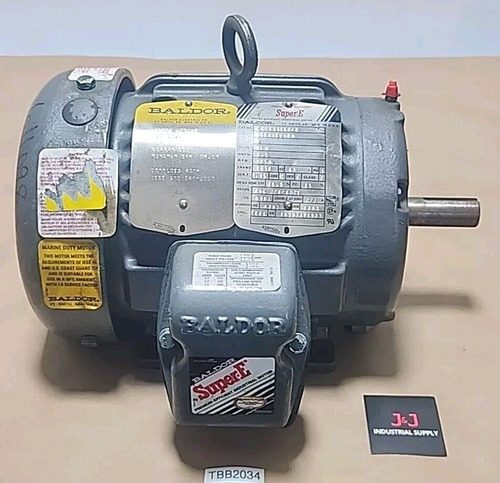 *new Surplus* Baldor Ecp83586t-4 Super-e Motor 2hp 3~ph Jjg