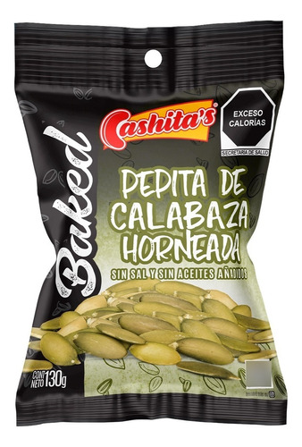 Cashita's Baked Pepita De Calabaza Horneada 130g