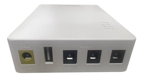 Imagen 2 de 4 de Mini Ups Inteligente Marsriva Kp3 10000mah/12v