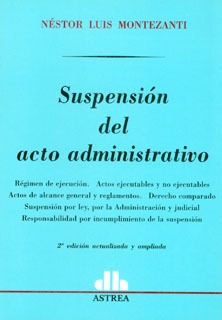 Suspensión Del Acto Administrativo