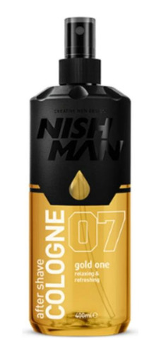 After Shave Colonia Gold One Nº7 Nishman 400ml