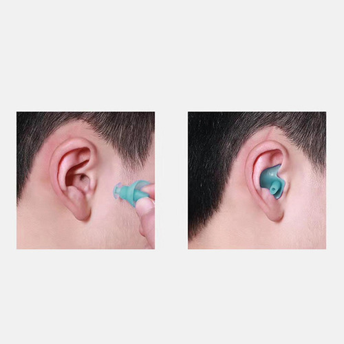 Tapones Para Los Oídos De Silicona Auriculares Para Naranja