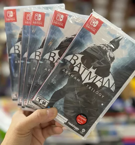 Batman Arkham Trilogy Nintendo Switch Americano Esrb