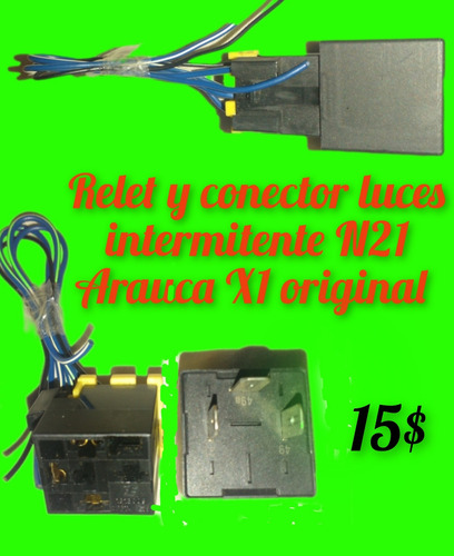 Conector Y Relet 21 Arauca X1 Original 