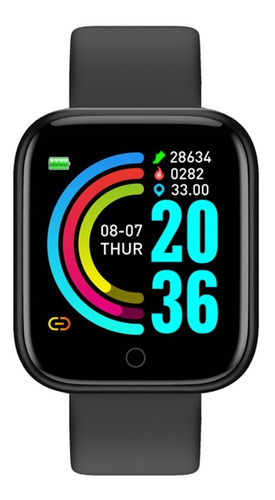 Imagen 2 de 10 de Reloj Smart Watch Iteligente Multideporte Recordatorio Salud