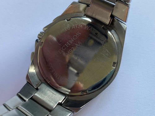 Technos Quartz Date Cronógrafo Antigo Leia O Anúncio 01449