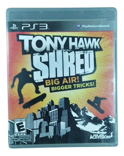 Tony Hawk's Shred Juego Original Ps3