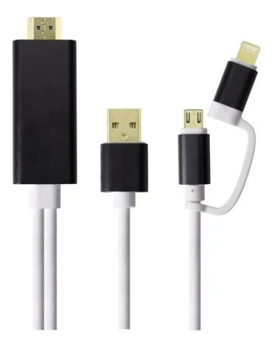 Cable Hd Celular A La Tv 1080p Compatible Android V8 iPhone