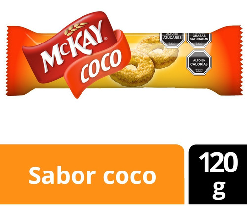 Galletas Nestlé Mckay Coco 120g