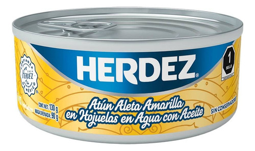 3 Pza AtĂșn Herdez En Aceite 130 G