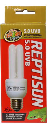 Zoo Med Reptisun 5.0 Mini Lámpara Fluorescente Compacta De 1