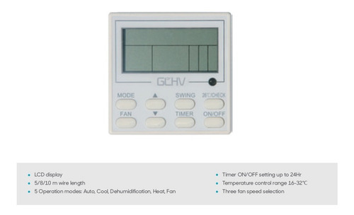 Imagen 4 de 6 de Aire Acondicionado Split Chigo 5 Toneladas 208v Fancoil 3ph