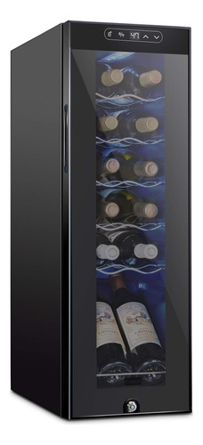 Schmecke - Refrigerador De Vino Con Compresor De 12 Botellas