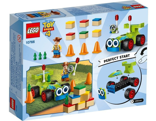 Novo Brinquedo Lego Toy Story 4 Woody E Rc 69 Peças 10766