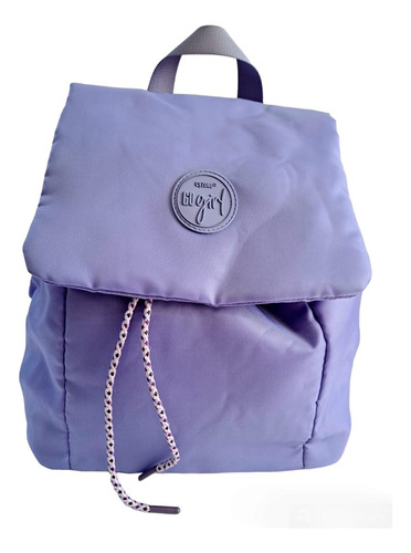 Cartera Mochila Cyzone Color Lila Impermeable . 