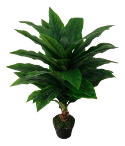 Planta Artificial Tipo Banano. Altura: 100cm