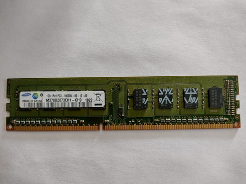 Lote Memorias Ddr3 1gb 1rx8 Pc3-10600u 1333mhz Para Pc (Usado)