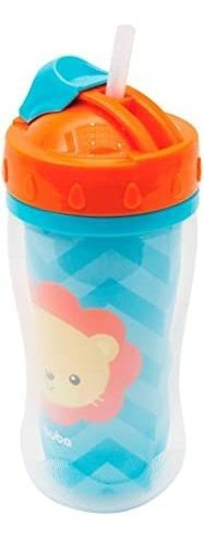 Copo Parede Dupla 320ml Buba Animal Fun Leão 12m+
