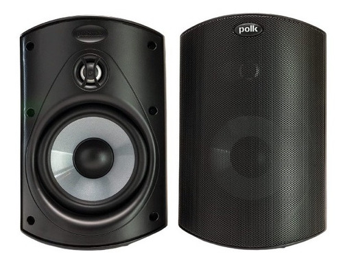 Polk Atrium 4- Um par de alto-falantes externos pretos premium
