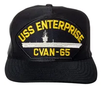 Comprar  Chapéu Com Emblema De Navio Porta-aviões Uss Enterprise Cva